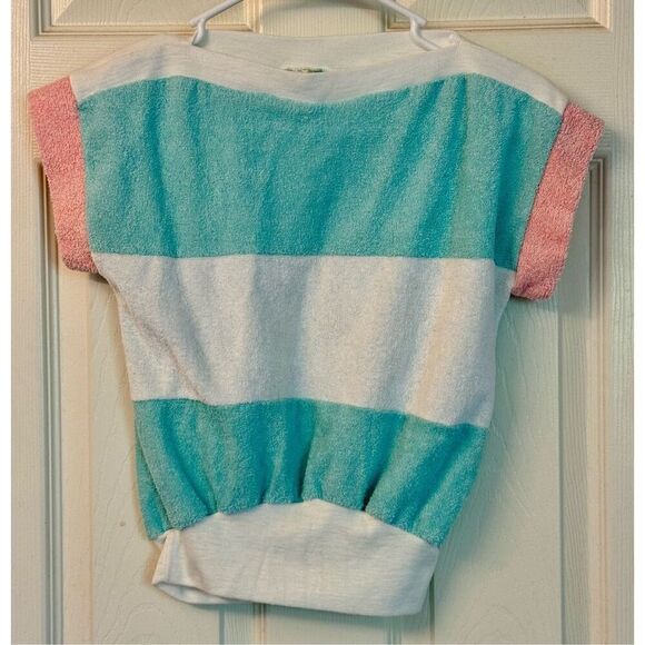 Vintage Little Topsy’s Girls Knit Sweater Shirt Size Large - Picture 1 of 8